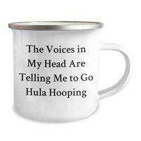 Load image into Gallery viewer, Hula Hooping Enthusiasts, Gift for Men, Camping Mug with Funny Quote, Father&#39;s Day Unique Gifts from Family - Image 2
