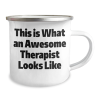 Load image into Gallery viewer, Celebrate Dad&#39;s Therapist Superpowers with This Inspirational Camping Mug - Gifts for Husband or Sweetheart on Father&#39;s Day from Wife or Sweetheart - Image 2
