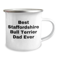 Load image into Gallery viewer, Funny Staffordshire Bull Terrier Dog Dad Gifts from Men to Unique Camping Mugs for Father&#39;s Day - Image 2
