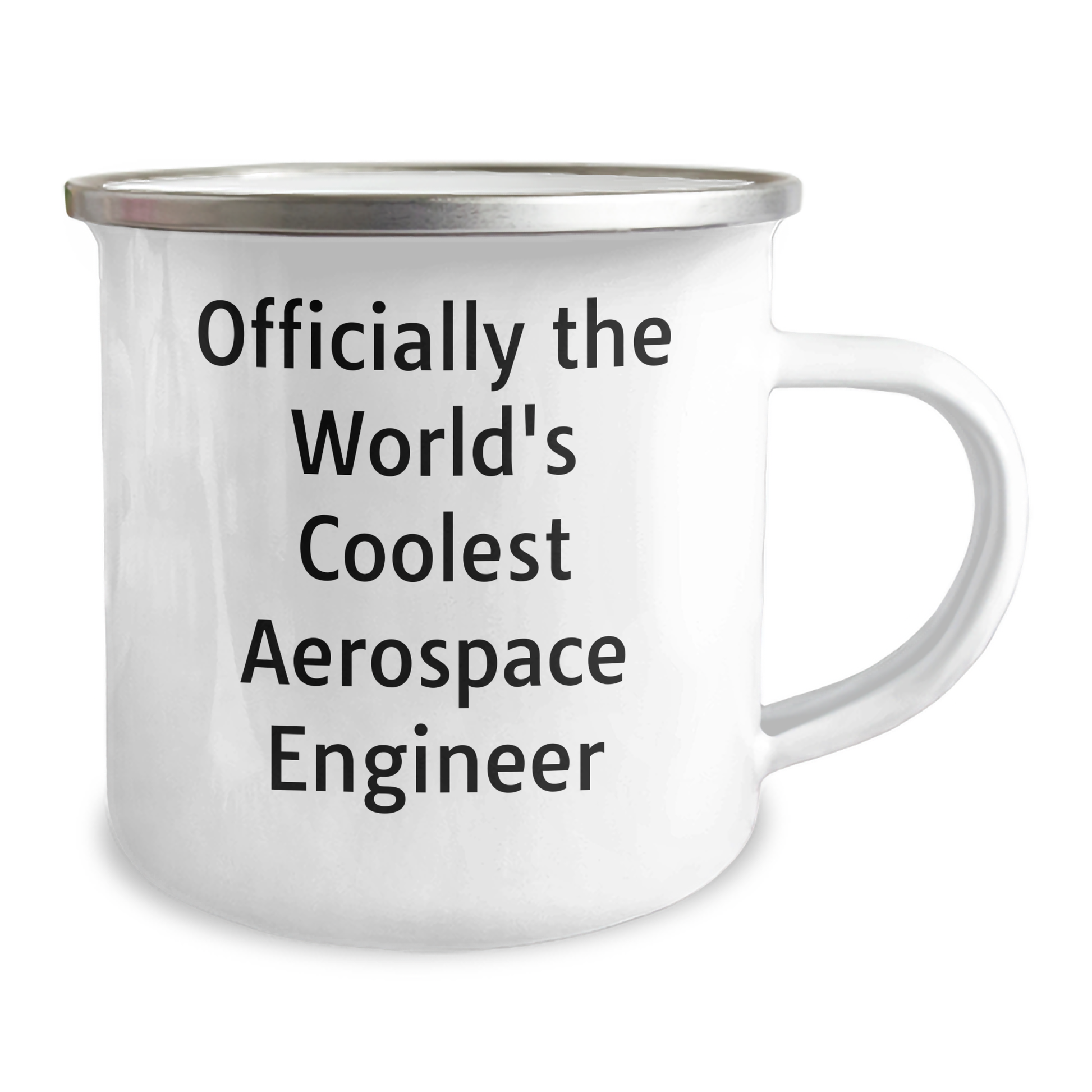 Aerospace Engineer Gifts - Funny Camping Mug for Mom - 'Officially The World's Coolest Aerospace Engineer' - Gifts from Friends to Family - Image 2