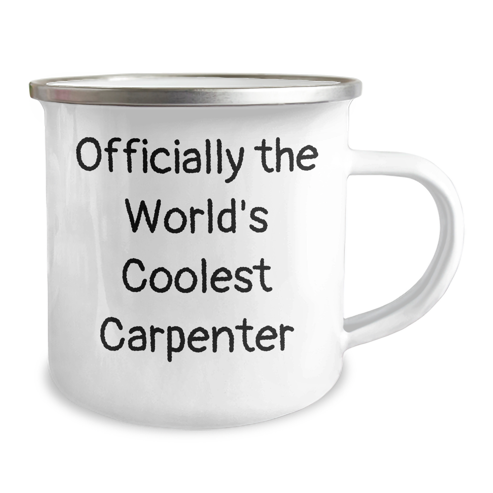 Carpenter Gifts, Funny Camping Mugs for Mother's Day - Officially The World's Coolest Carpenter, Gifts from Friends for Carpenter, Unique Camping Mug - Image 2