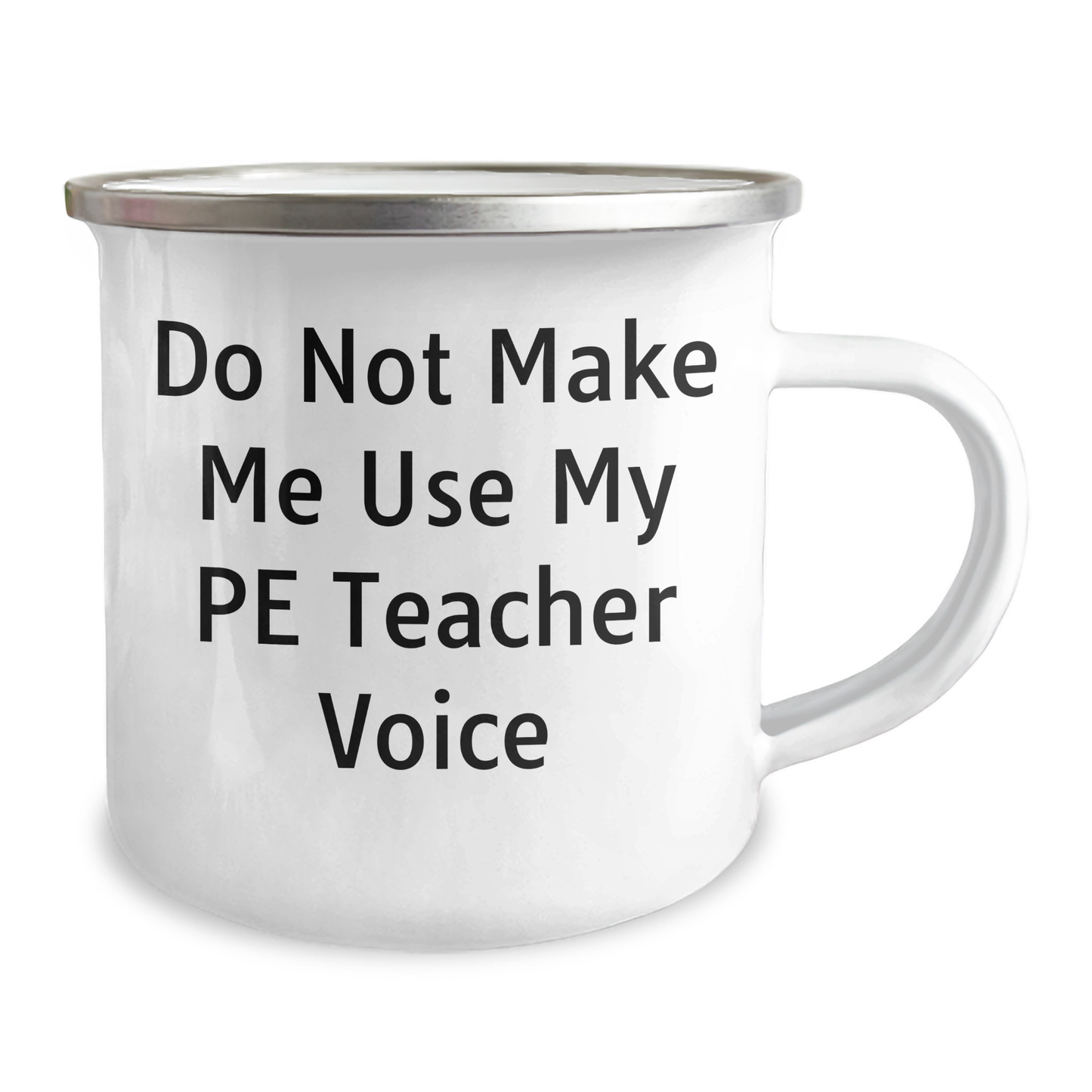 Funny PE Teacher Quotes Camping Mug Gifts for Dad on Father's Day from Family, Friends, or Coworkers - Image 2
