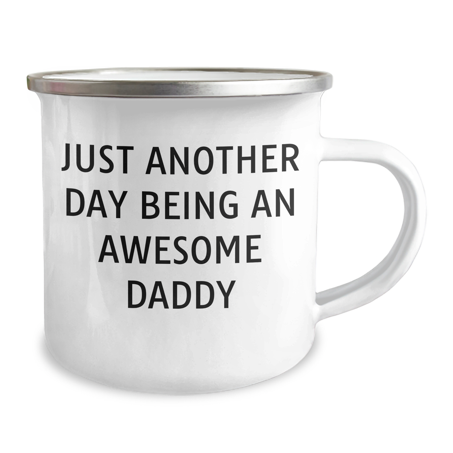 Just Another Day Being An Awesome Daddy, Funny Camping Mug for Dad's Graduation Unique Gifts from Family, Gifts for Daddy - Image 2