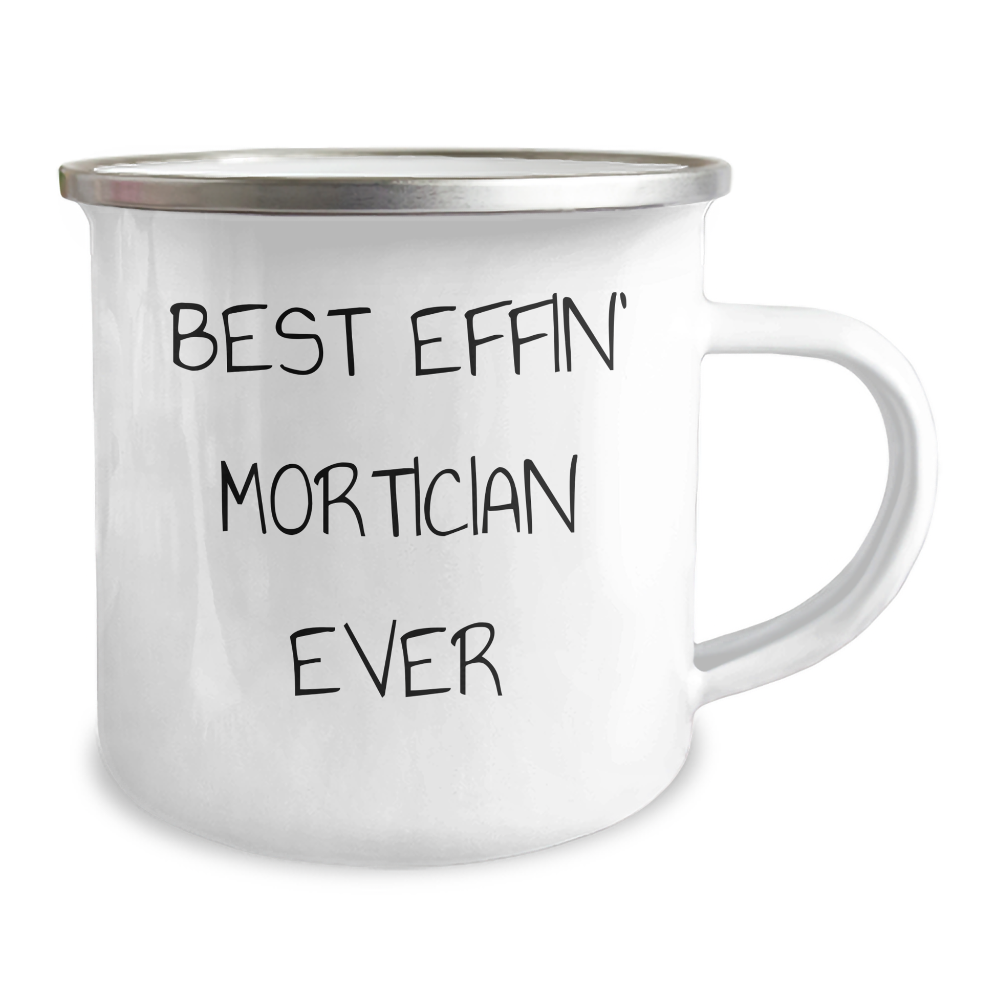 Funny Mortician Gifts from Men to Best Effin' Mortician Ever on Mother's Day, Camping Mug for Mortician Enthusiasts - Image 2