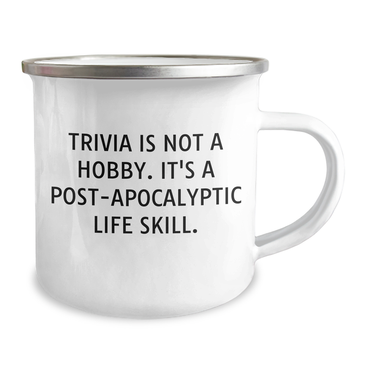 Trivia Enthusiasts' Delight, Funny Camping Mug, Gifts from Friends to Family, Mother's Day Unique Gifts - Image 2