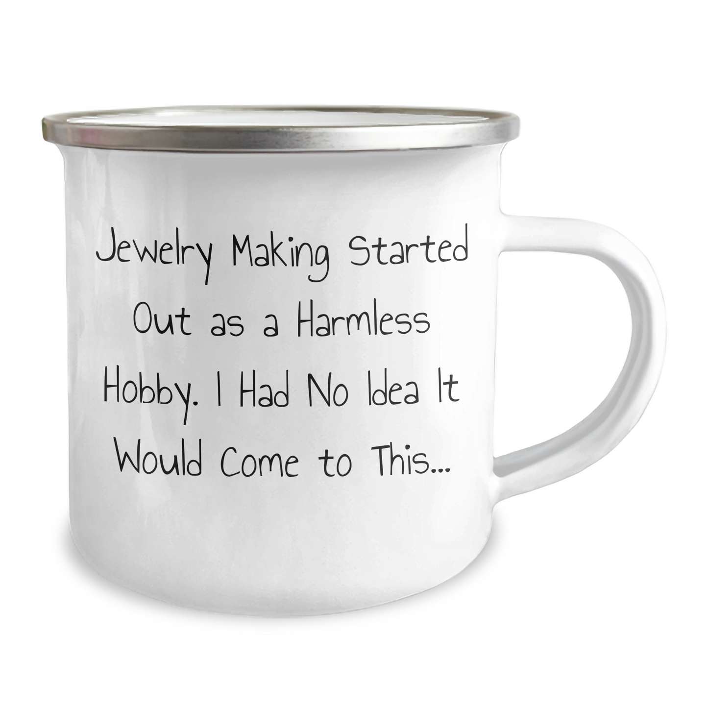 Jewelry Making Gifts for Him, Funny Camping Mug with Quote, Gifts from Men to Friends and Family for Father's Day, Unique Jewelry Making Accessories - Image 2
