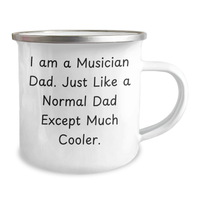 Load image into Gallery viewer, Funny Musician Dad Gifts, I Am A Musician Dad Gifts, Camping Mug for Men, Unique Father&#39;s Day Unique Gifts from Family, Musician Camping Mug for Him - Image 2
