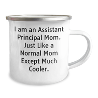 Load image into Gallery viewer, Funny Assistant Principal Gifts: Gifts from Friends for Assistant Principal Mom Camping Mug, I Am An Assistant Principal Mom, Mother&#39;s Day Unique Gifts - Image 2

