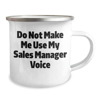Load image into Gallery viewer, Funny Sales Manager Gifts from Friends for Mother&#39;s Day Unique Camping Mug - Image 2
