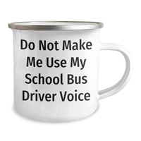 Load image into Gallery viewer, School Bus Driver Humor Gifts - Funny Quote Camping Mug for Mom's Special Day from Friends - Image 2
