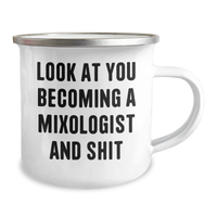 Load image into Gallery viewer, Funny Mixologist Gifts from Friends, Gifts for Mixologists, Camping Mug for Graduation - Image 2
