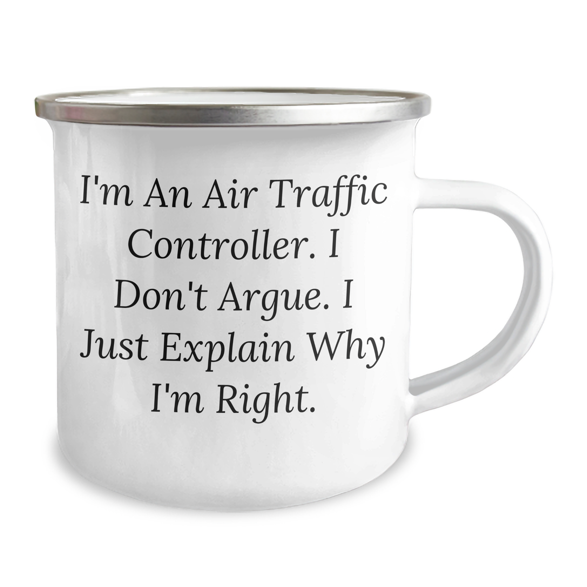 Air Traffic Controller Humor Gifts from Men, Funny Camping Mug for Air Traffic Controller Friends, Mother's Day Unique Gifts for Her - Image 2