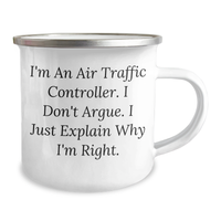 Load image into Gallery viewer, Air Traffic Controller Humor Gifts from Men, Funny Camping Mug for Air Traffic Controller Friends, Mother&#39;s Day Unique Gifts for Her - Image 2
