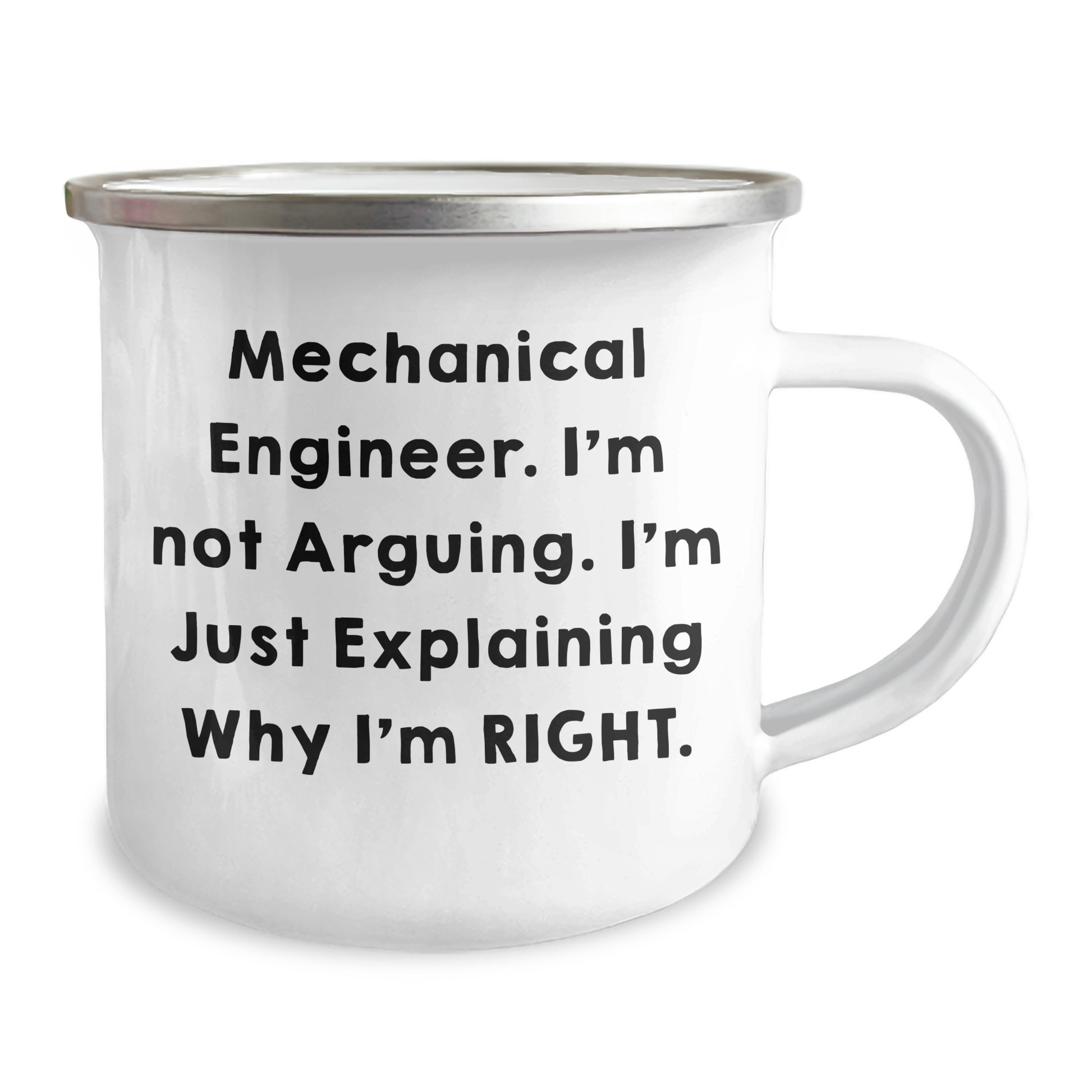 Funny Mechanical Engineer Gifts from Friends for Men - 'I'm Not Arguing. I'm Just Explaining Why I'm Right.' Graduation Unique Gifts for Him - Image 2