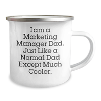 Load image into Gallery viewer, Marketing Manager Dad's Funny Camping Mug, Gifts from Men for Marketing Manager Mom on Mother's Day, Unique Camping Gifts - Image 2
