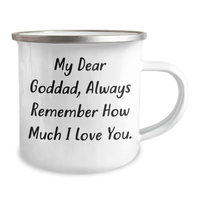 Load image into Gallery viewer, Goddad Love Camping Mugs, Funny Quote Gifts for Goddads from Men, Unique Mother&#39;s Day Unique Gifts for Her - Image 2
