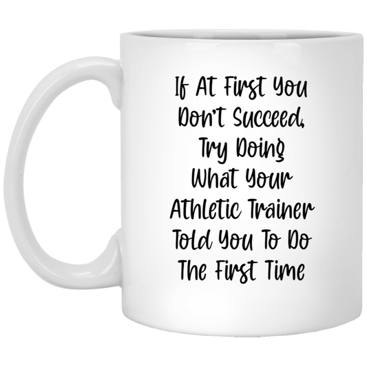Athlete Coffee Mug - Inspirational Quote for Trainers | Perfect Christmas Gift