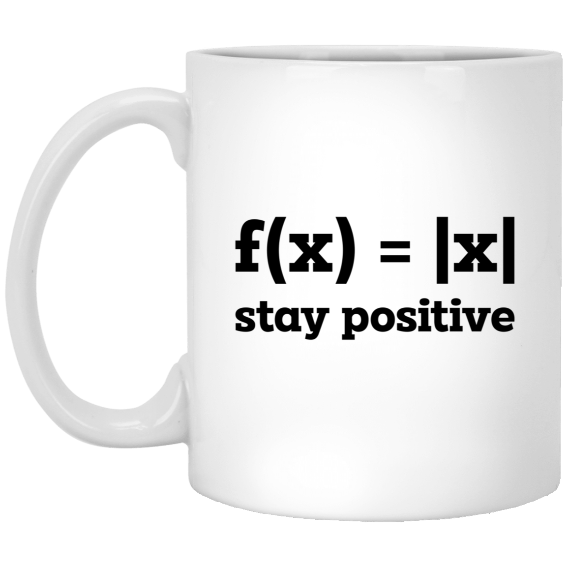 Funny Math Gifts for Coworkers, Unique Birthday Unique Gifts for Men Women, Stay Positive Mathematical Coffee Mug