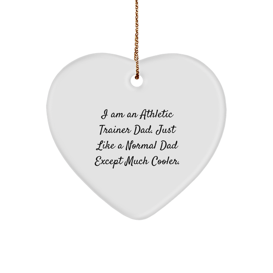Athletic Trainer Dad's Heartwarming Christmas Unique Gift: I Am An Athletic Trainer Dad. Just Like A Normal Dad Except Much Cooler. - Image 1