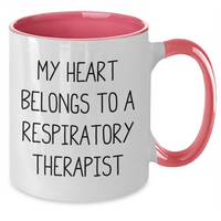 Load image into Gallery viewer, Funny Respiratory Therapist Quotes, Gifts for Respiratory Therapist, Two Tone Coffee Mug, Mother&#39;s Day Unique Gifts from Family - Additional
