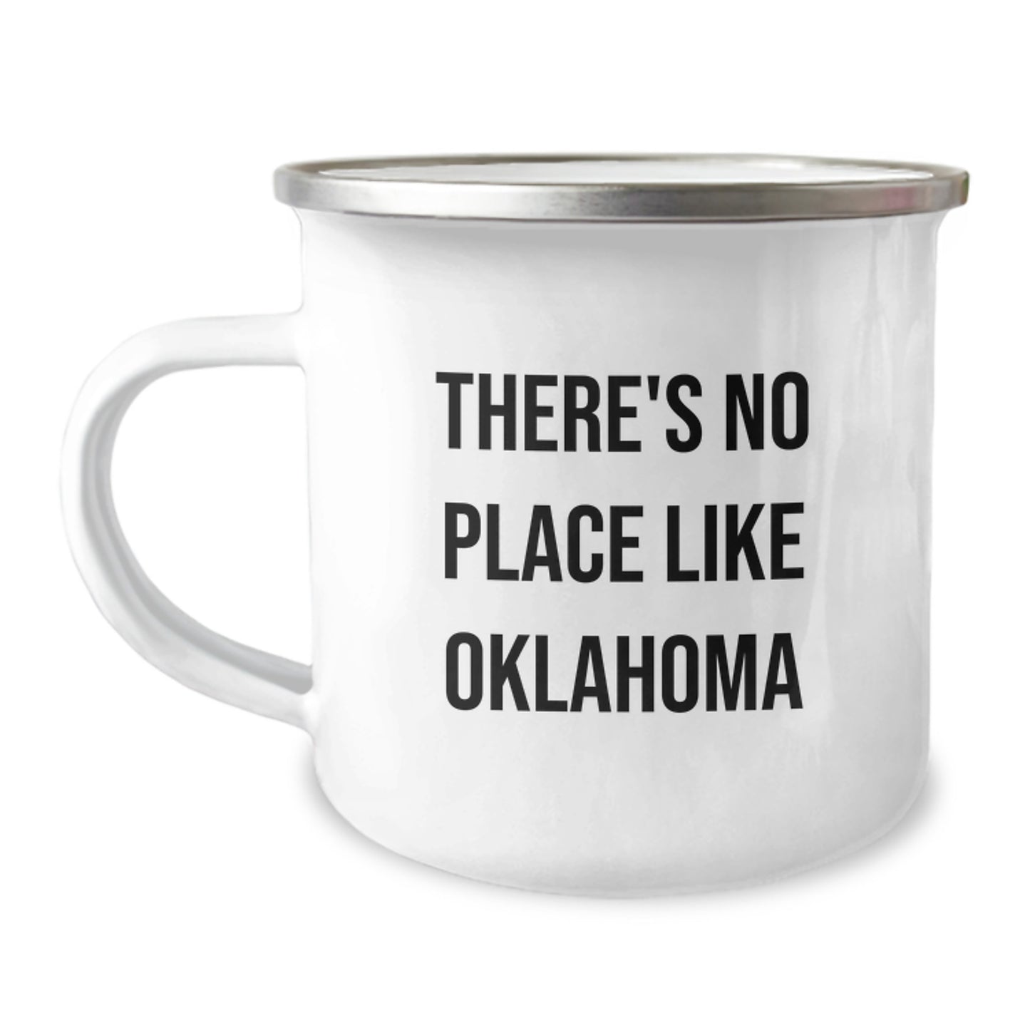Oklahoma Camping Mug - Funny Quote Gifts for Oklahoma Friends, Men, Women, Coworkers, Family, Graduation Unique Gifts from Friends - Image 1