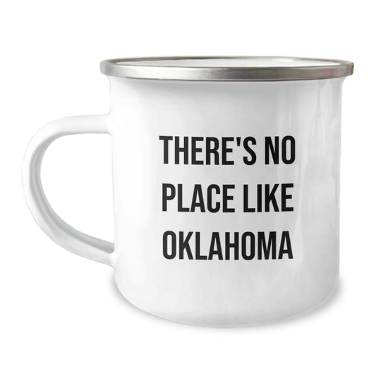 Oklahoma Camping Mug - Funny Quote Gifts for Oklahoma Friends, Men, Women, Coworkers, Family, Graduation Unique Gifts from Friends - Image 1