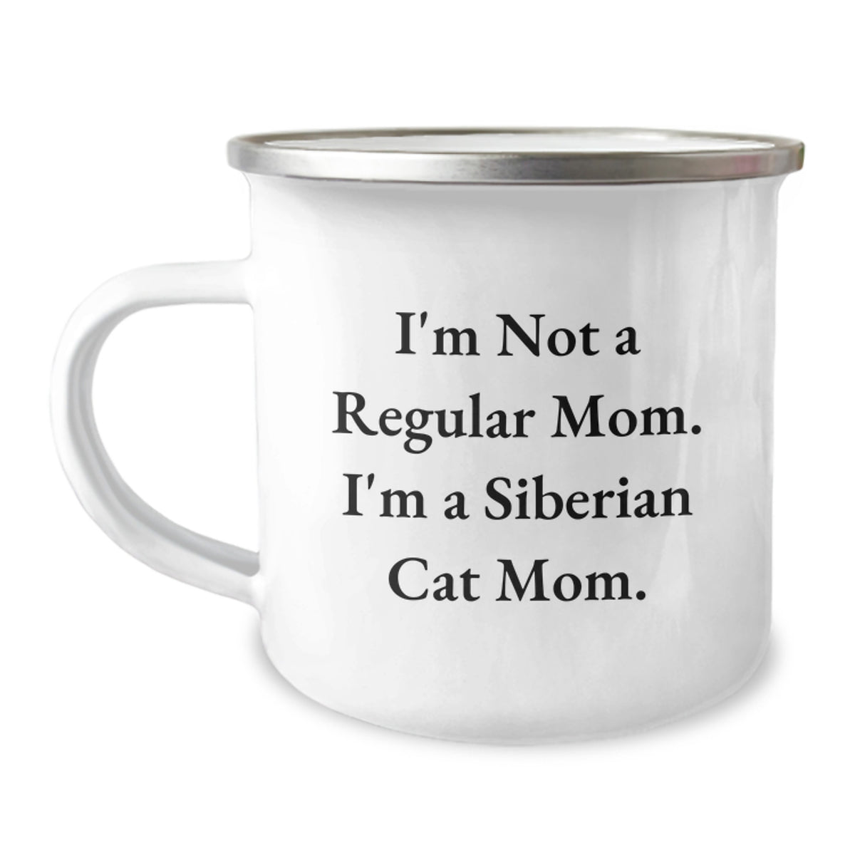 Funny Siberian Cat Mom Camping Mug Gifts for Men Women Friends Family Christmas Unique Presents - Image 1