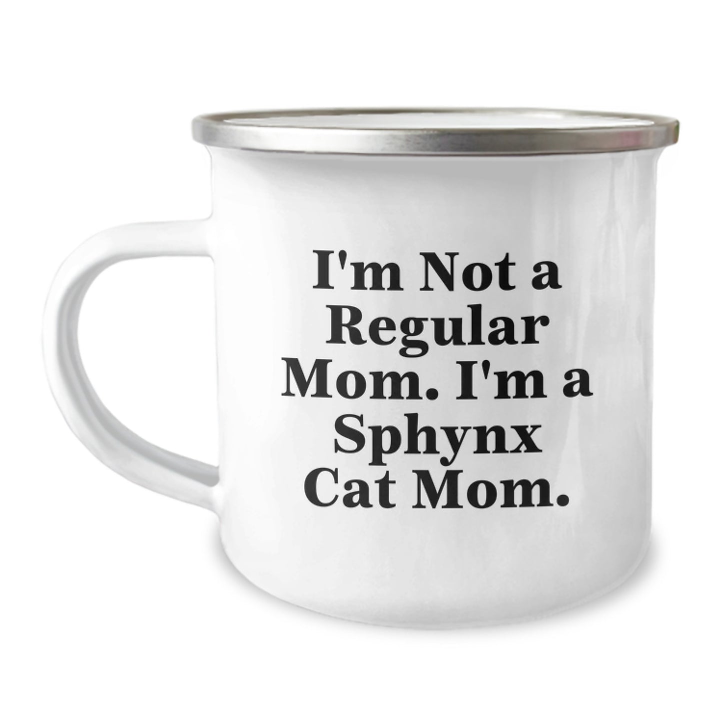 Funny Sphynx Cat Camping Mug Gifts from Friends and Family, Perfect for Sphynx Cat Moms and Dads Who Are Not Regular Moms - Unique Graduation Gift for Sphynx Cat Enthusiasts - Image 1