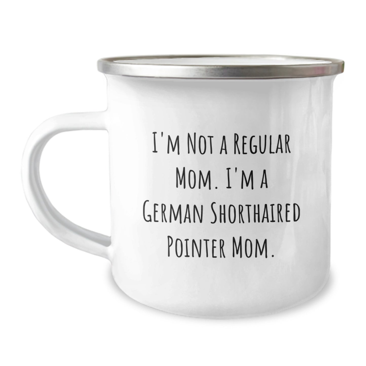 German Shorthaired Pointer Dog Mom Funny Camping Mug Gifts for German Shorthaired Pointer Dog Lover Friends Family - Gifts from Mom - Image 1
