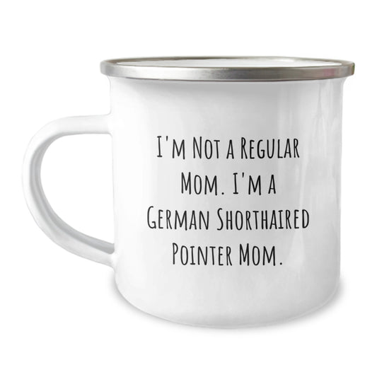 German Shorthaired Pointer Dog Mom Funny Camping Mug Gifts for German Shorthaired Pointer Dog Lover Friends Family - Gifts from Mom - Image 1