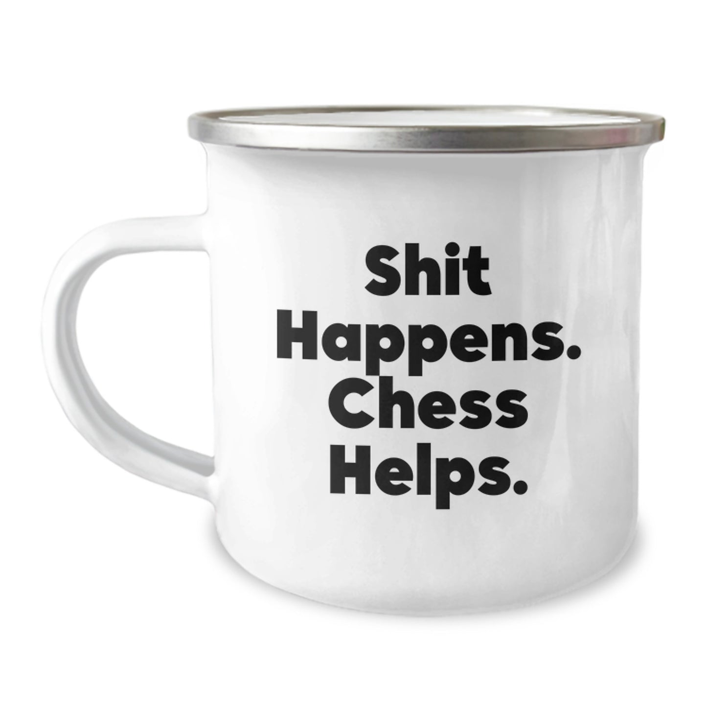 Funny Chess Camping Mug for Graduation Unique Gifts from Friends - Image 1