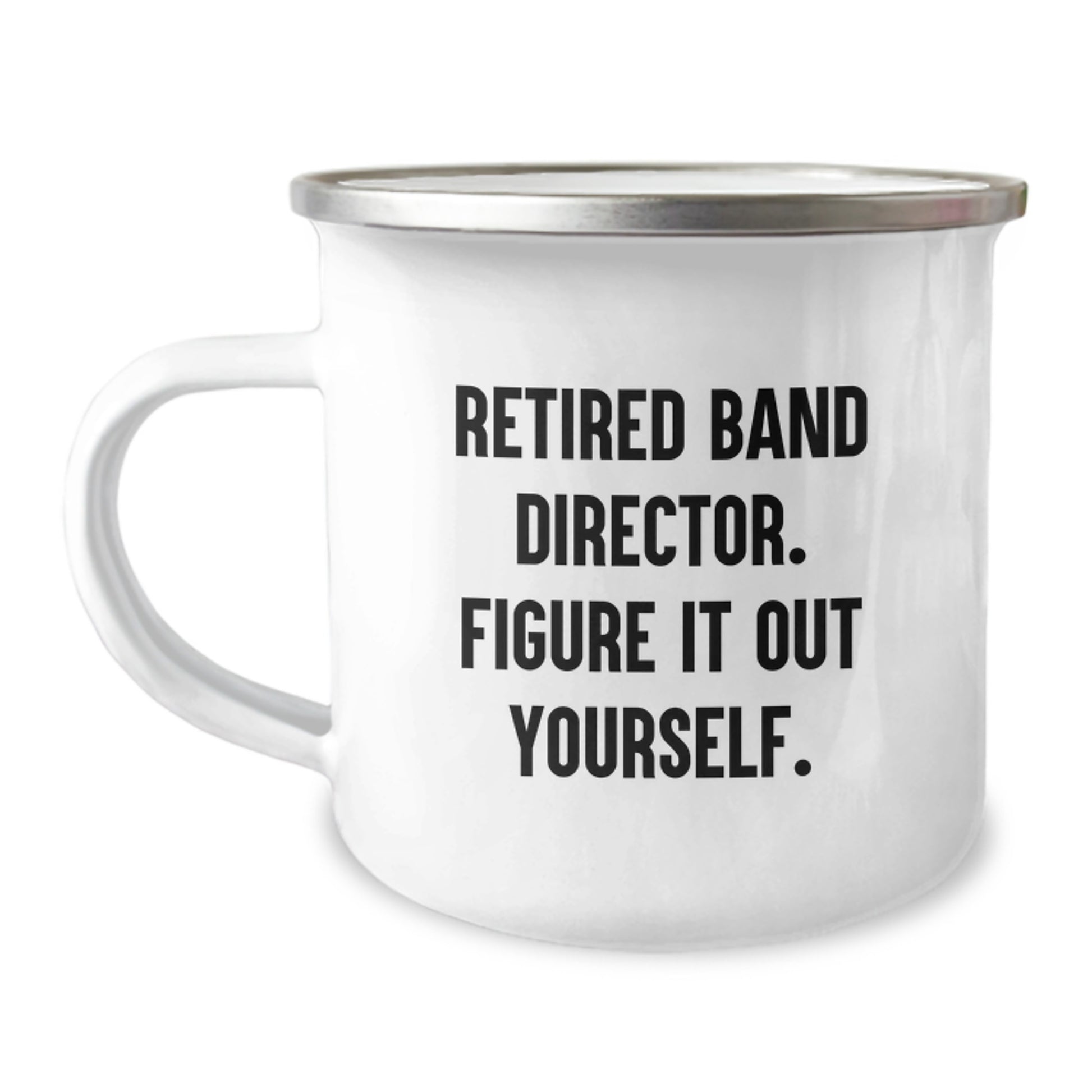 Funny Gifts from Friends for Band Directors - Band Director Camping Mug for Graduation Unique Gifts - Image 1