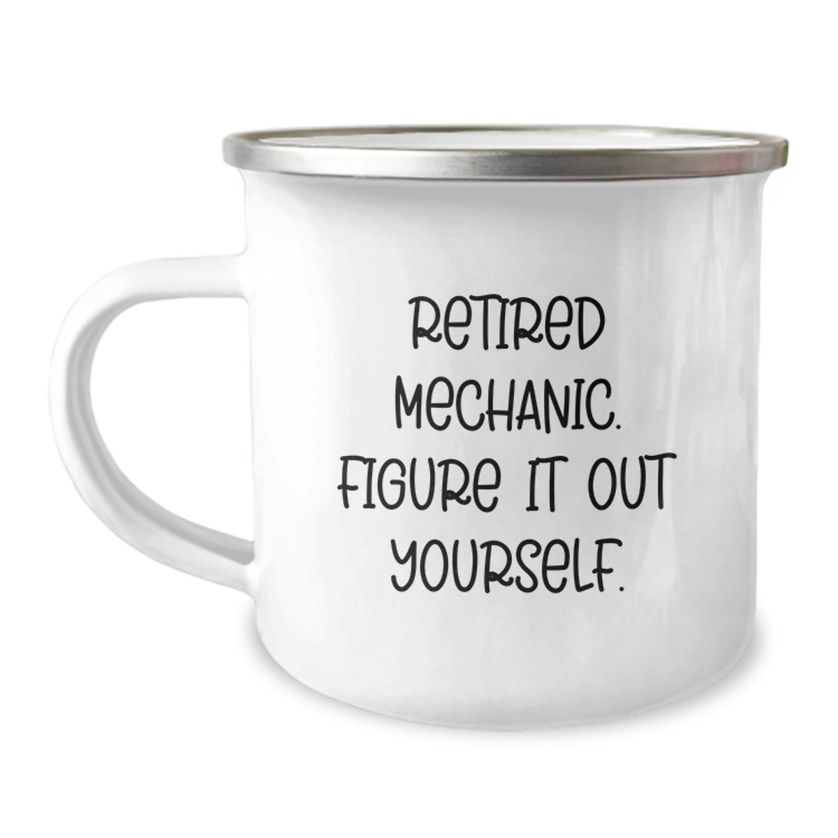 Funny Gifts for Mechanic Friends, Unique Camping Mugs, Retired Mechanic Quote, Gifts from Family, Christmas Unique Gifts - Image 1
