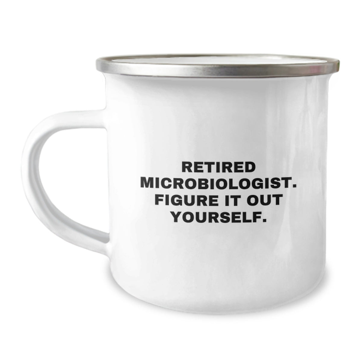Funny Gifts from Friends to Microbiologists - Unique Camping Mug for Men, Women, or Family - Image 1