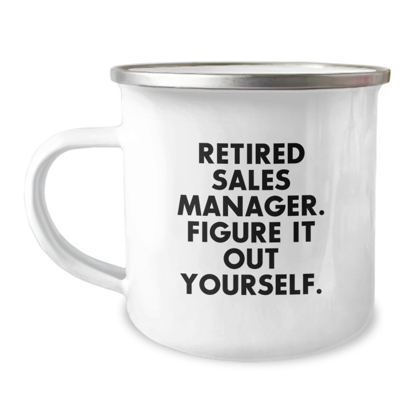 Sales Manager Keepsake Camping Mug for Him Birthday Gift - Image 1