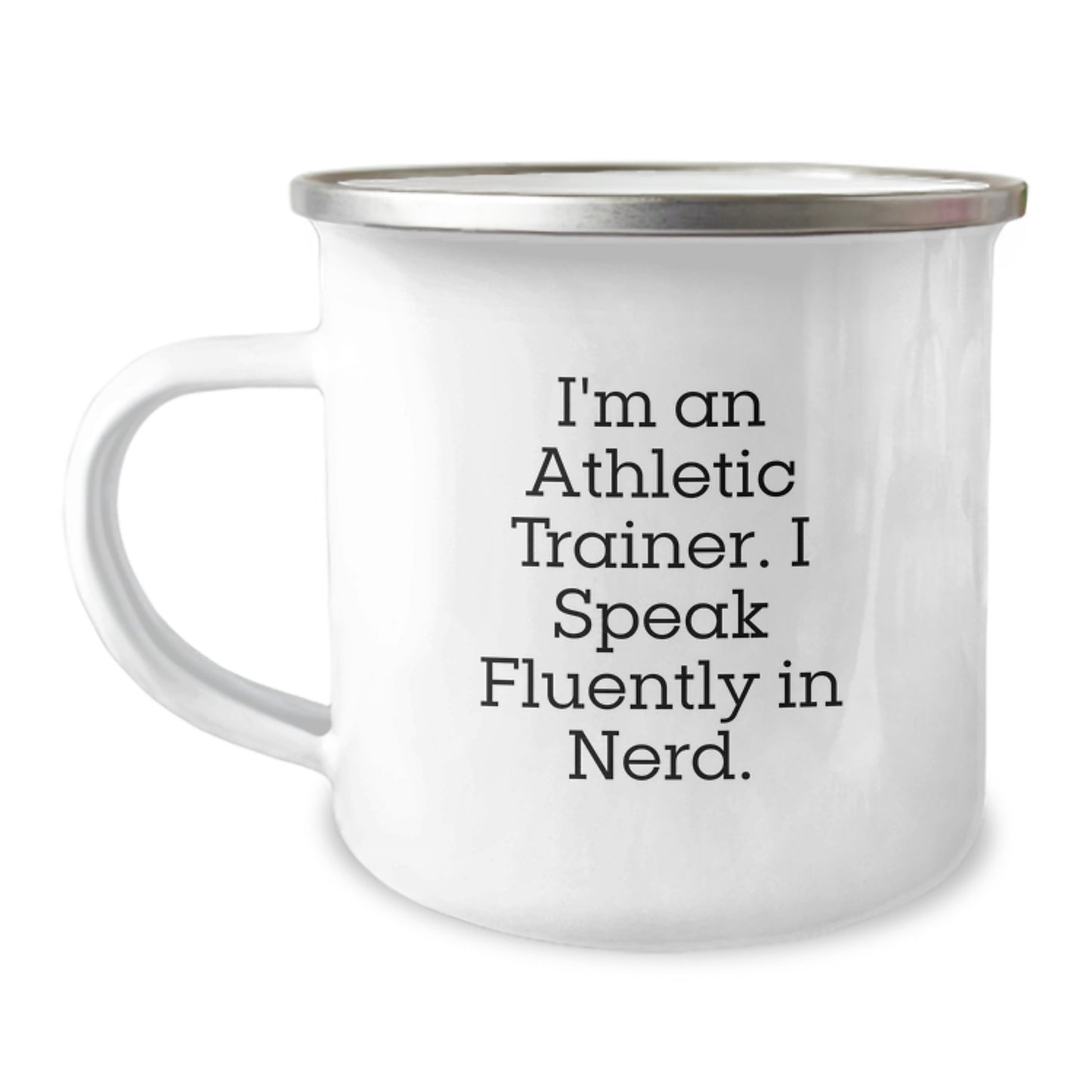 Funny Quirky Gifts for Men from Family - I'm an Athletic Trainer Mug, Birthday Unique Gifts, Camping Mug for Athletic Trainer Friends - Image 1