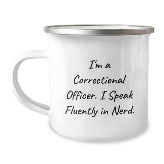 Funny Correctional Officer Mugs Gifts from Friends for Men Graduation Unique - Image 1