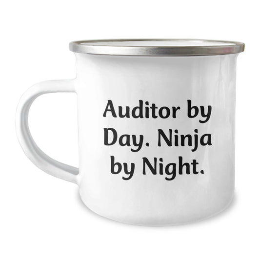 Auditor Gifts from Friends, Inspirational Camping Mug for Men, Graduation Unique Gifts from Family to Friends - Image 1