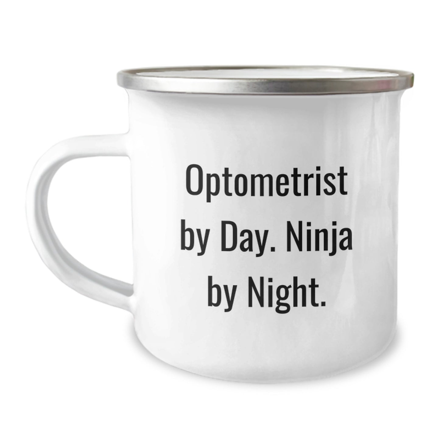 Gifts for Optometrist Men - Optometrist By Day. Ninja By Night. Funny Camping Mug, Perfect for Graduation Unique Gifts - Image 1