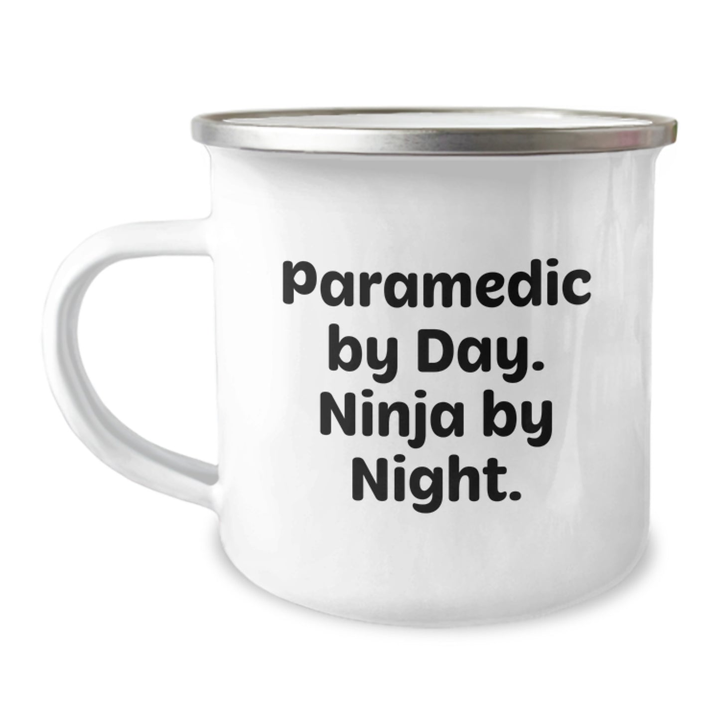 Funny Rescue Worker Gifts from Men for Rescue Worker By Day Ninja By Night Camping Mug Valentine's Unique Gifts - Image 1