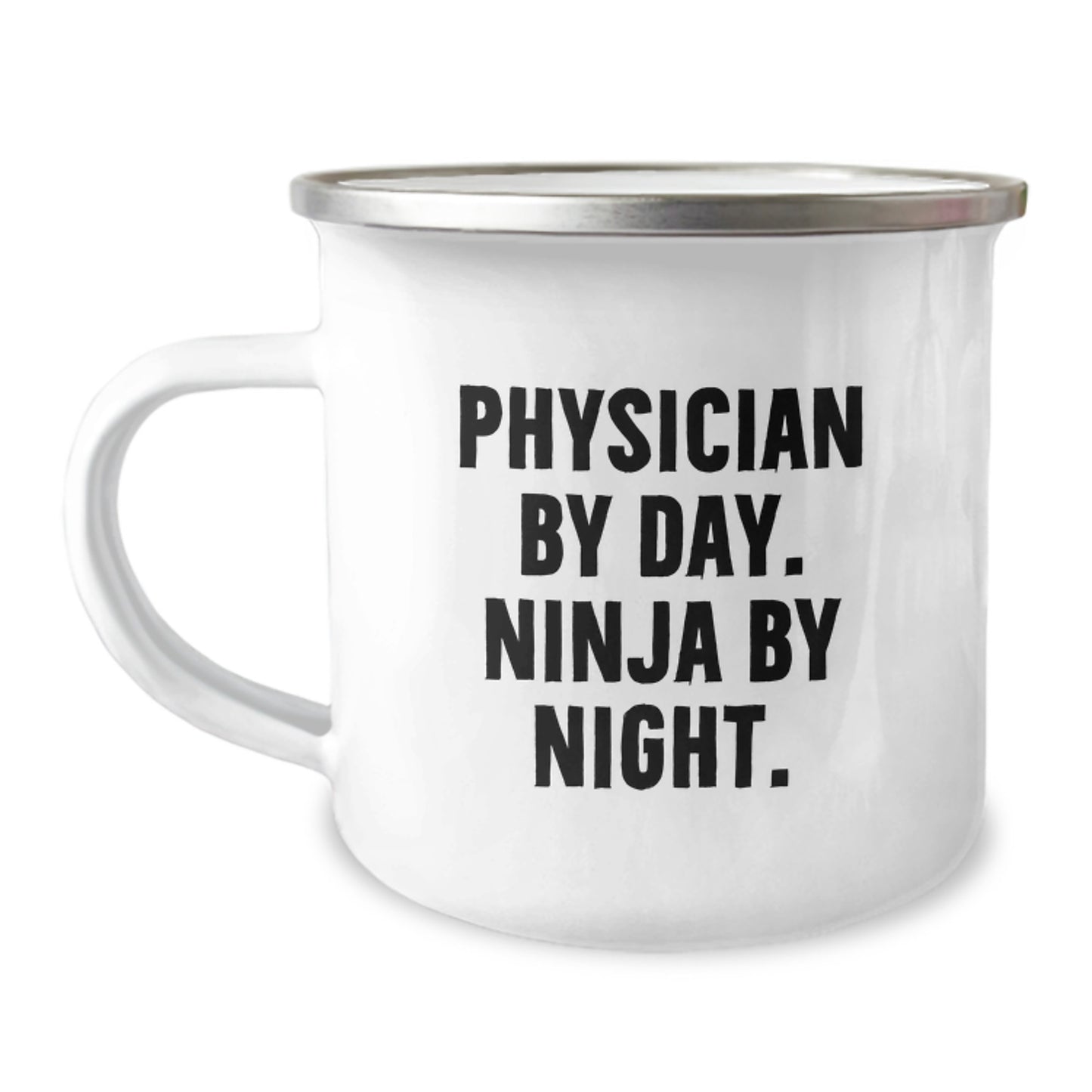 Funny Physician Gifts from Friends - Physician By Day Ninja By Night Birthday Unique Gifts for Him - Image 1