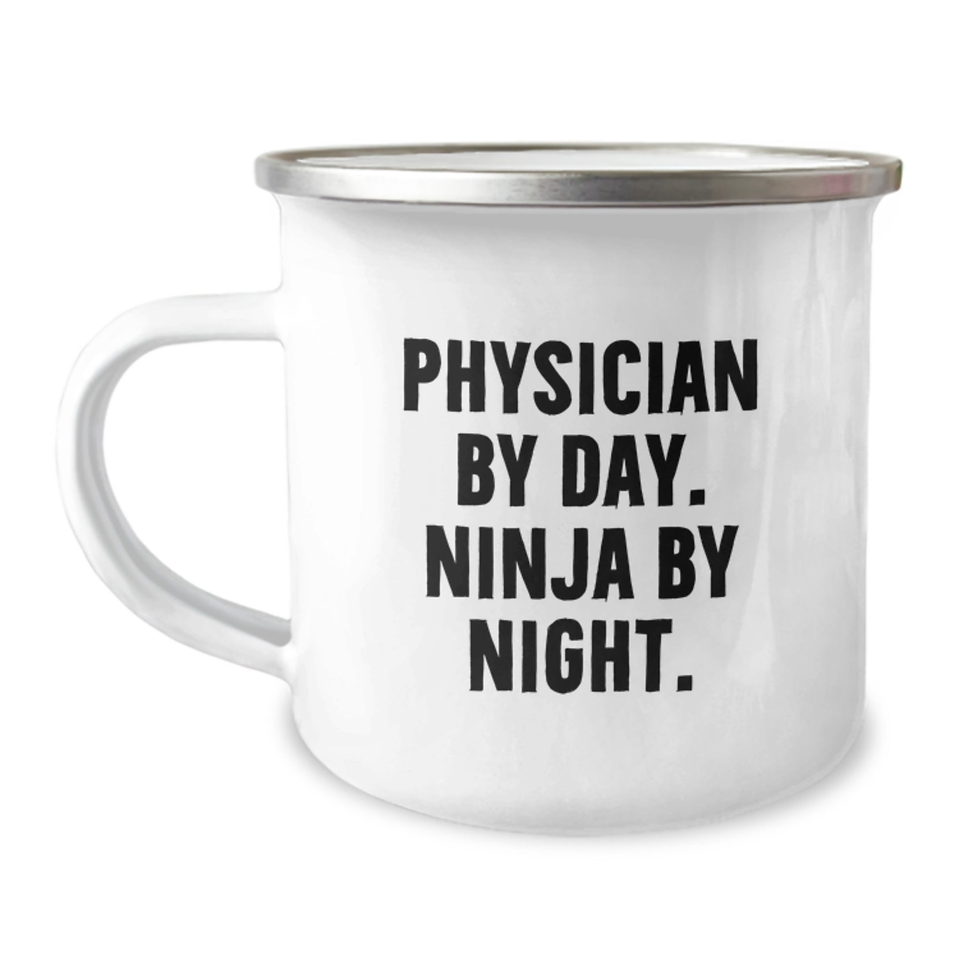 Funny Physician Gifts from Friends - Physician By Day Ninja By Night Birthday Unique Gifts for Him - Image 1