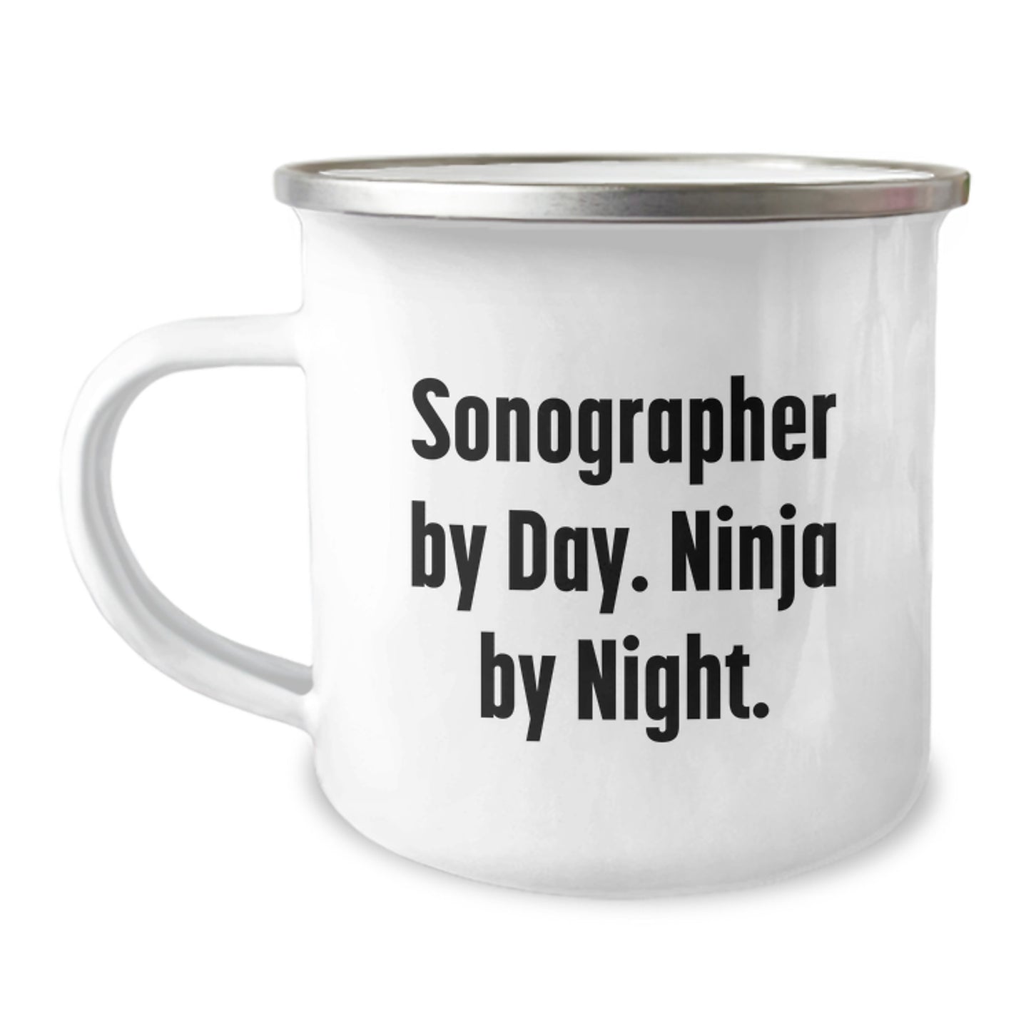 Funny Sonographer Gifts for Men, Women, Coworkers, or Friends from Sonographer By Day, Ninja By Night. Graduation Unique Gifts for Sonographer - Image 1