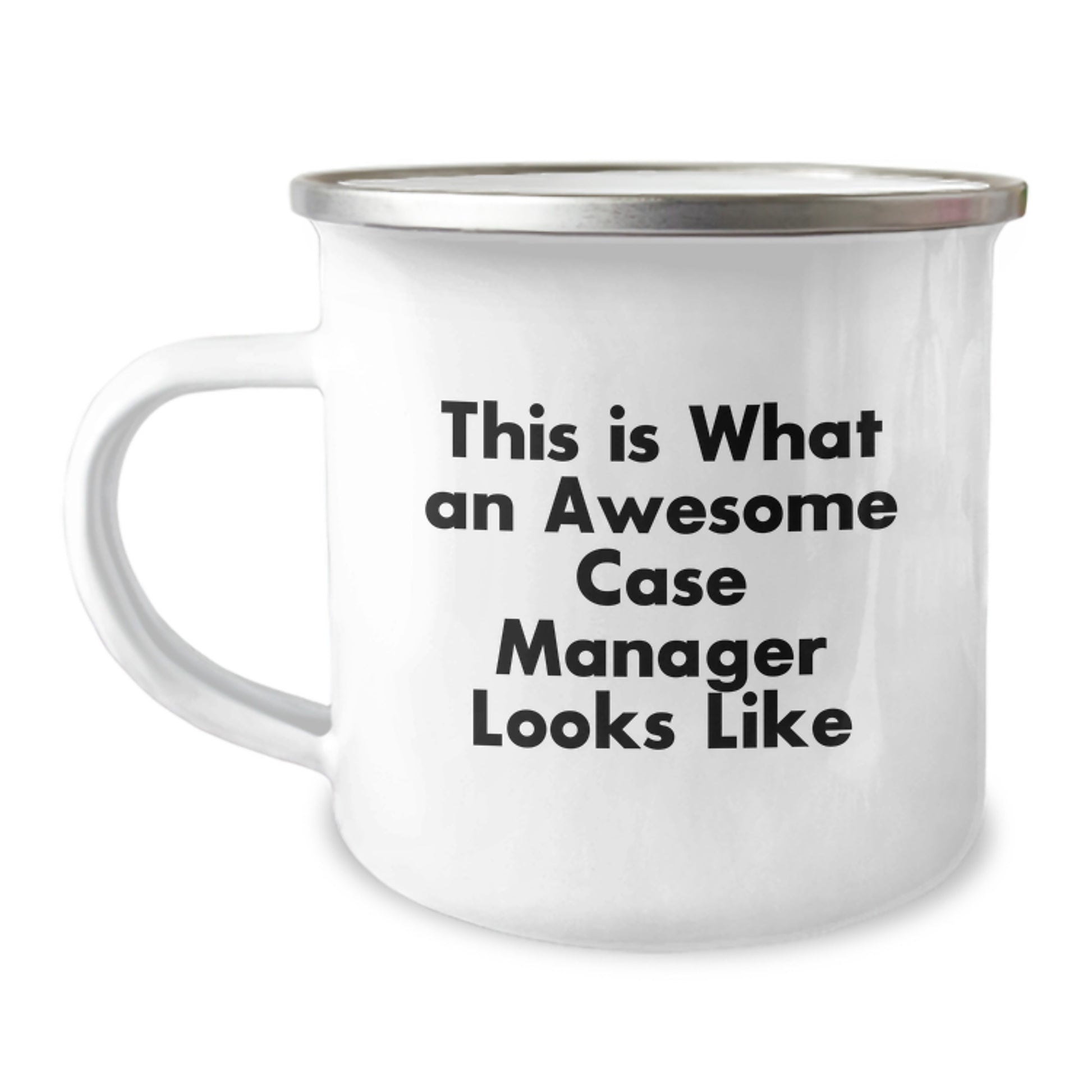 Funny Case Manager Gifts from Friends, This Is What An Awesome Case Manager Looks Like Graduation Unique Gifts for Case Manager, Camping Mug for Case Manager - Image 1