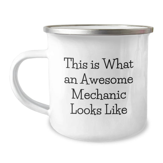 Ultimate Mechanic Keepsake Camping Mug for Him Graduation Gift - Image 1
