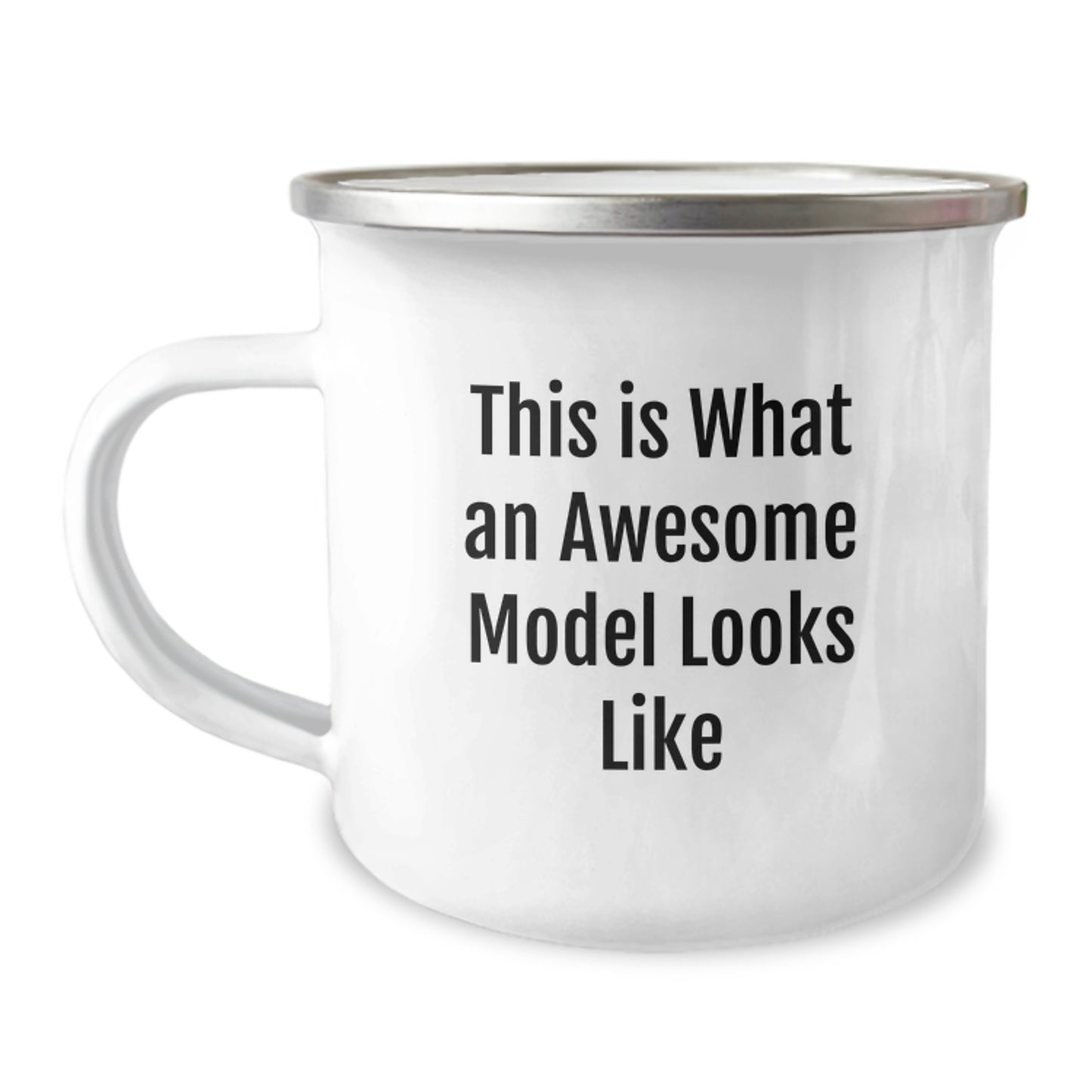 Funny Model Gifts, This Is What An Awesome Model Looks Like Inspirational Camping Mug for Model Graduation Unique Gifts from Friends to Model - Image 1