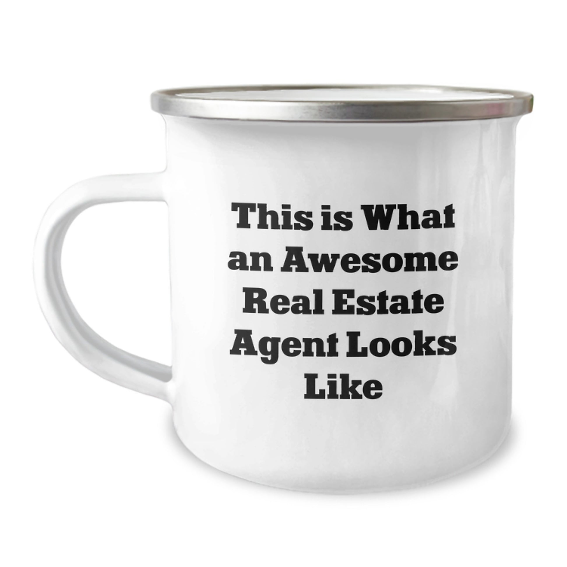 Gifts from Family for Real Estate Agent - This Is What An Awesome Real Estate Agent Looks Like Funny Camping Mug for Graduation Unique Gifts - Image 1