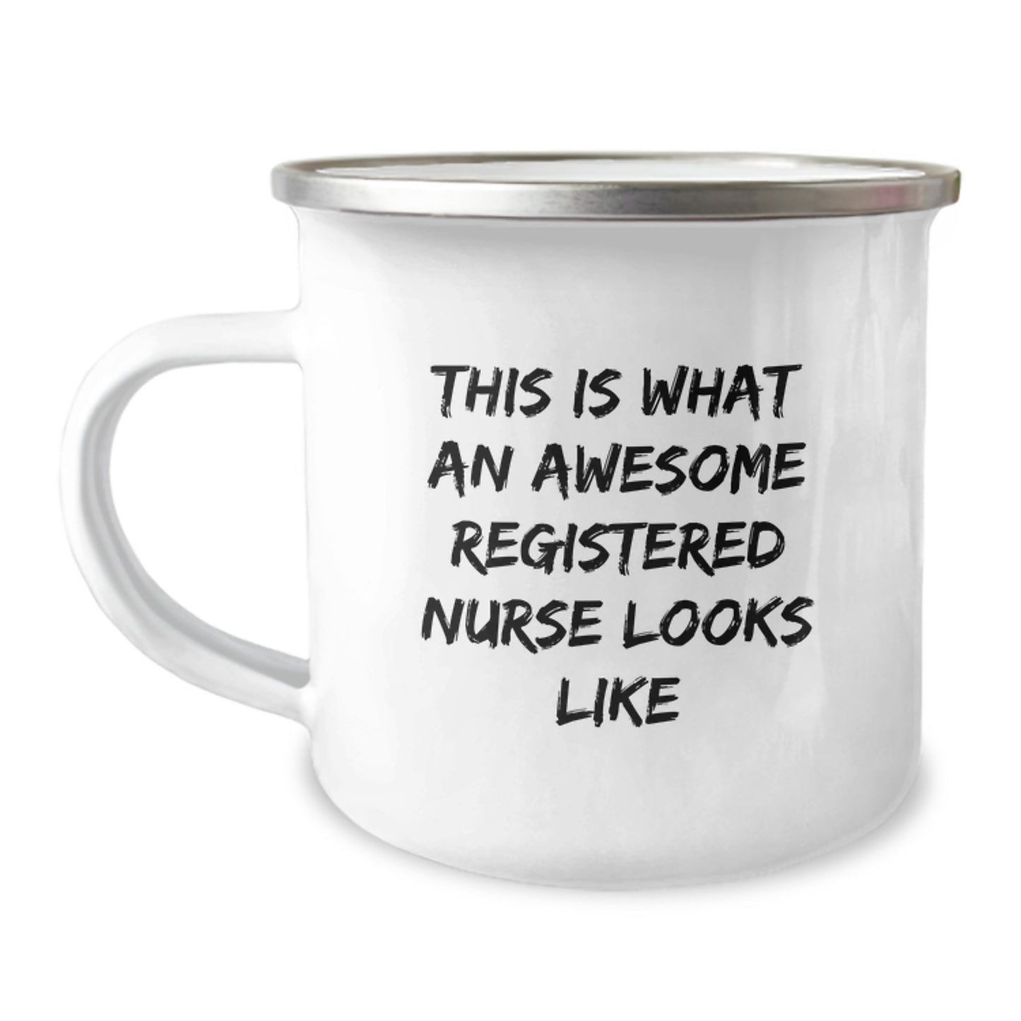 Registered Nurse Premium Keepsake Camping Mug for Him Birthday Gift - Image 1