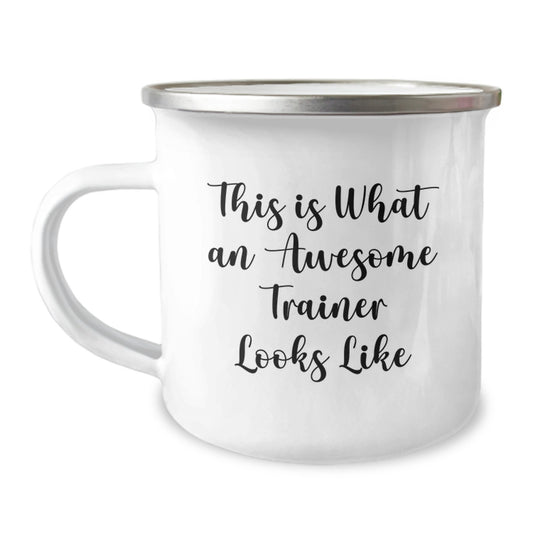 Funny Trainer Gifts from Friends - This Is What An Awesome Trainer Looks Like, Birthday Unique Gifts for Men, Women, Coworkers, Family, and Friends - Image 1