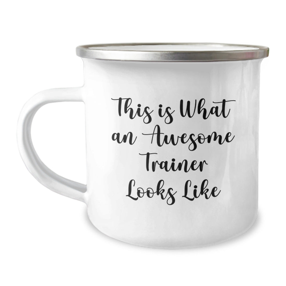 Funny Trainer Gifts from Friends - This Is What An Awesome Trainer Looks Like, Birthday Unique Gifts for Men, Women, Coworkers, Family, and Friends - Image 1